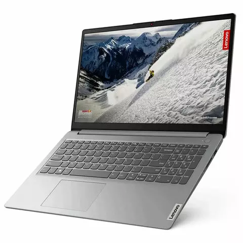 Ноутбук LENOVO IP1 15AMN7 156" Ryzen 3 7320U 8 Гб SSD 256 Гб NO DVD no OS серый