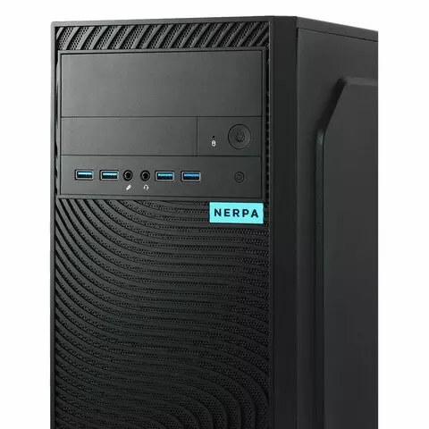 Системный блок NERPA INTEL Core i5-12400 25 ГГц / 32 Gb / 1 Tb SSD / Windows 10 Pro / черный