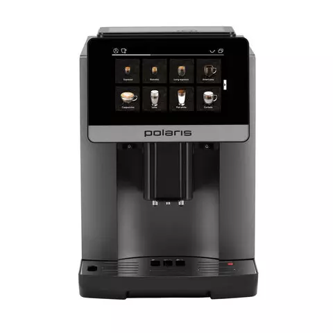 Кофемашина POLARIS PACM 2080AC WiFi IQ Home 1500 Вт объем 18 л. автокапучинатор графитовая