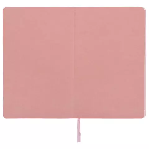 Ежедневник датированный 2025 А5 138x213 мм, BRAUBERG "Pastel", под кожу, гибкий, розовый, 115886