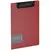 Папка-планшет с зажимом Berlingo "Steel&Style" А5+ 1800 мкм. пластик (полифом) красная