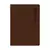 Телефонная книга А7 64 л. кожзам OfficeSpace "Nebraska" коричневый с вырубкой