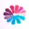 Блестки (глиттер) для декора поделок DIY творчества оформления Остров cокровищ набор 24 цвета по 4 грамма блистер