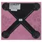 Весы напольные Scarlett SC-217 электронные вес до 180 кг. квадратные стекло розовые