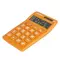 Калькулятор карманный Юнландия (135х77 мм.) 8 разрядов двойное питание оранжевый блистер