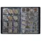 Альбом нумизмата для 96 монет 125х175 мм. комбинированный ПВХ бордовый Staff