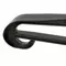 Вешалка-плечики размер 46-50 пластик плоская перекладина крючки для бретелей черный Brabix