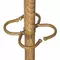 Вешалка-стойка "Квартет-ЗД" 179 м. основание 40 см. 4 крючка + место для зонтов металл бук