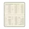 Еженедельник датированный 2023 малый формат 95х155 мм. А6 Brauberg "Augustus" под кожу красный