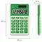 Калькулятор карманный Brauberg PK-608-GN (107x64 мм.) 8 разрядов двойное питание зеленый
