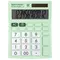 Калькулятор настольный Brauberg ULTRA PASTEL-12-LG (192x143 мм.) 12 разрядов двойное питание МЯТНЫЙ