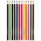 Карандаши цветные супермягкие Юнландия "ТРОПИКИ" 12 цветов трехгранные с раскраской