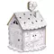 Картонный игровой развивающий домик-раскраска "Сказочный" высота 130 см. Юнландия