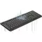 Клавиатура проводная Defender OfficeMate HM-710 RU USB 104 клавиши + 12 дополнительных клавиш мультимедийная черная