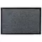 Коврик входной ворсовый влаго-грязезащитный Laima 40х60 см. ребристый толщина 7 мм. серый