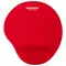 Коврик для мыши с подушкой под запястье Sonnen полиуретан + лайкра 250х220х20 мм. красный