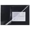 Коврик-подкладка настольный для письма (650х450 мм.) с прозрачным карманом черный Brauberg
