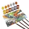 Краски акриловые металлик для рисования и хобби Остров cокровищ 6 цветов по 25 мл.