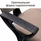 Кресло Brabix "Prestige Ergo MG-311" регулируемая эргономичная спинка кожзам черное