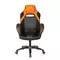 Кресло компьютерное Zombie VIKING 2 AERO экокожа/ткань черное/оранжевое