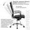 Кресло офисное Brabix "Cube EX-523" экокожа хром черное