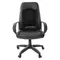 Кресло офисное Brabix "Strike EX-525" экокожа черная ткань черная TW