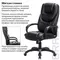 Кресло офисное Brabix Premium "Nord EX-590" черный пластик экокожа черное