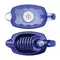 Кувшин-фильтр для очистки воды АКВАФОР "Престиж А5" модель Р80А5SM 28 л. со сменной кассетой синий