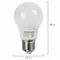 Лампа светодиодная Sonnen 7 (60) Вт цоколь E27 грушевидная теплый белый свет 30000 ч LED A55-7W-2700-E27