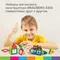 Магнитный конструктор BIG MAGNETIC BLOCKS-64 64 детали с колесной базой Brauberg Kids