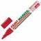 Маркер-краска лаковый (paint marker) 4 мм. красный БЕЗ КСИЛОЛА (без запаха) алюминий Brauberg Professional