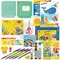 Набор школьных принадлежностей в подарочной коробке Юнландия "Набор ПЕРВОКЛАССНИКА" 42 предмета