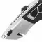 Нож универсальный мощный Brauberg "Professional" 4 лезвия в комплекте автофиксатор металл