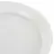 Одноразовые тарелки десертные комплект 100 шт. пластик d=170 мм. бюджет белые ПС холодное/горячее Laima
