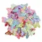 Пайетки для творчества "Бабочки" яркие цвет ассорти 5 цветов 15 мм. 20 грамм. Остров cокровищ
