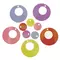 Пайетки для творчества "Серьги" яркие цвет ассорти 5 цветов 15 мм. 20 грамм. Остров cокровищ