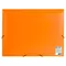 Папка на резинках Brauberg "Office" оранжевая до 300 листов 500 мкм.