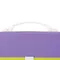 Папка-портфель пластиковая Brauberg "JOY" А4 (330х245х35 мм.) 13 отделений с окантовкой фиолетовая