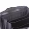 Папка-портфель пластиковая Brauberg А4+ (375х305х60 мм.) 4 отделения 2 кармана серая
