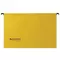 Подвесные папки А4/Foolscap (406х245 мм.) до 80 листов комплект 10 шт. желтые картон Brauberg (Италия)