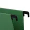 Подвесные папки А4/Foolscap (406х245 мм.) до 80 листов комплект 10 шт. зеленые картон Brauberg (Италия)