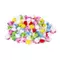 Помпоны для творчества многоцветныее блестящие 6 цветов 15 мм. 50 шт. Остров cокровищ