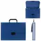 Портфель пластиковый Staff А4 (330х235х36 мм.) 7 отделений индексные ярлыки синий