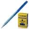 Ручка шариковая автоматическая СОЮЗ "Клик" синяя корпус тонированный синий 07 мм.