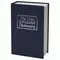 Сейф-книга "Английский словарь" 54х115х180 мм. ключевой замок темно-синий Brauberg