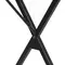 Стол на металлокаркасе Brabix LOFT CD-008 (ш900*г500*в780 мм.) цвет дуб антик