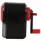 Точилка механическая Brauberg "ULTRA" для чернографитных и цветных карандашей крепление к столу корпус черный с красным