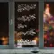Украшение для окон и стекла Золотая Сказка "Новогодняя ночь в городе" 30х38 см. ПВХ