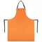 Фартук защитный из винилискожи КЩС объем груди 104-112 рост 164-176 оранжевый Грандмастер