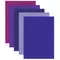 Цветной фетр для творчества А4 Остров cокровищ 5 листов 5 цветов толщина 2 мм. оттенки фиолетового
